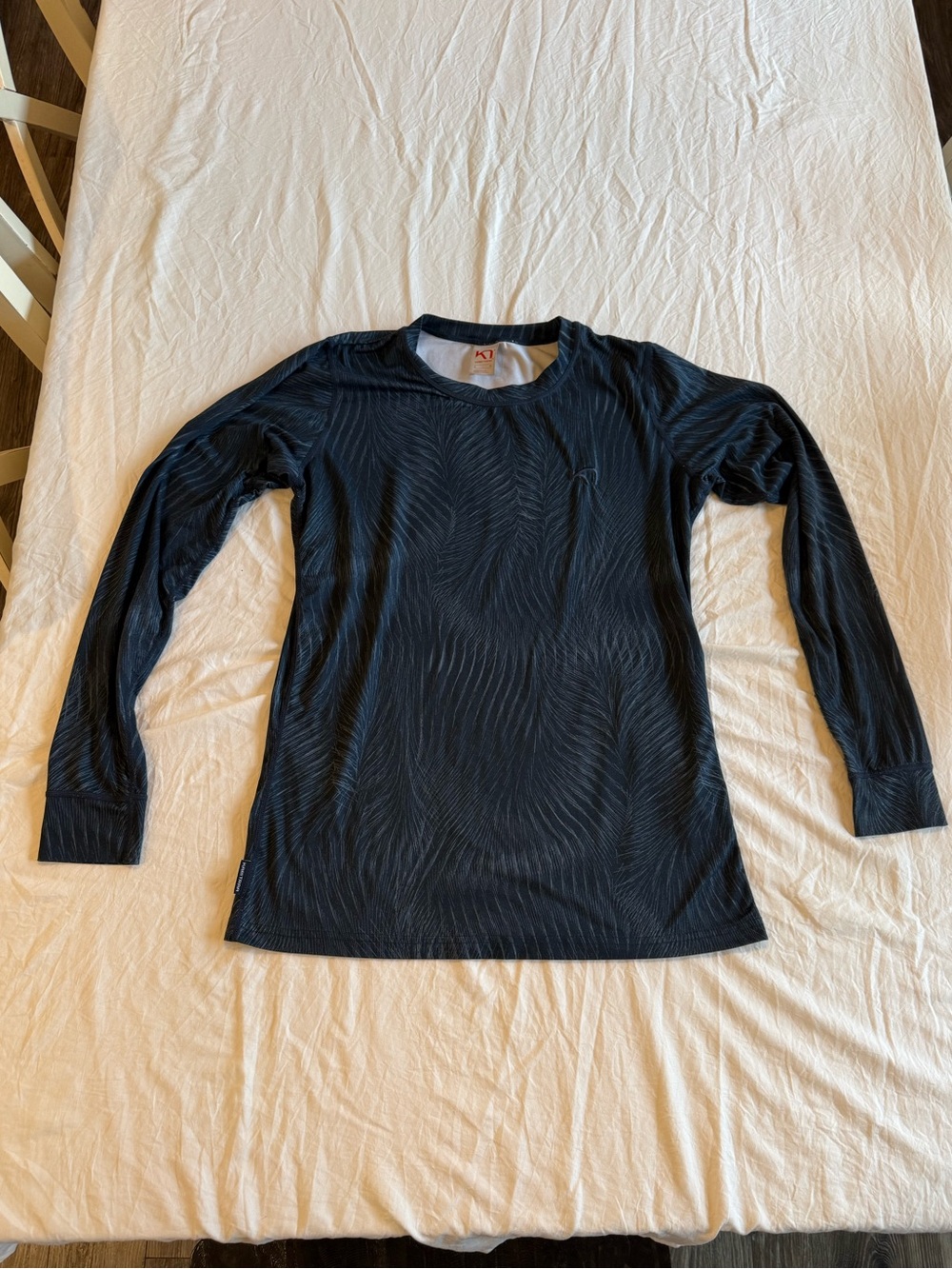 Kari Traa dark blue Long Sleeve Performance Base Layer